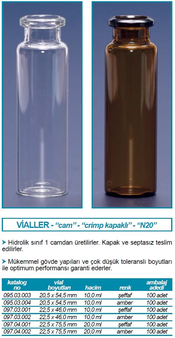 İSOLAB 097.03.002 vial